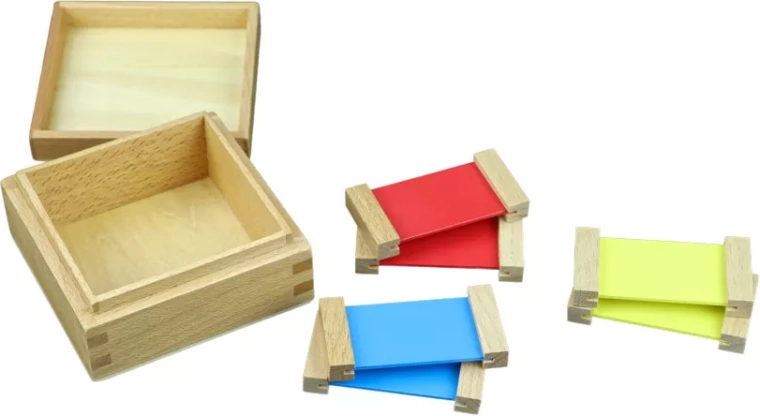 Tablillas de colores 1 – set básico Moyo Montessori