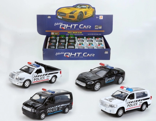 Coche de policía de cuerda