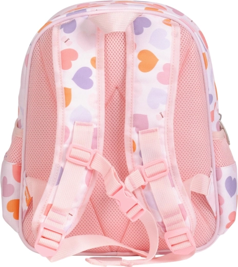 Mochila para guardería A Little Lovely Company corazones