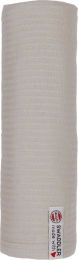 Pañal de tela Lodger Swaddler seersucker 120 × 120 cm steel