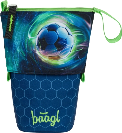 Baagl estuche escolar Pastelkovník balón de fútbol