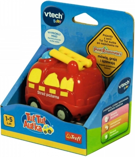 Camión de bomberos interactivo VTECH Tut Tut Bólidos con luces y sonidos