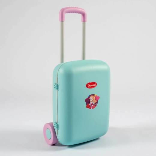 Maleta infantil de viaje con ruedas DOLONI – azul