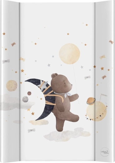 Ceba Baby cambiador de doble cara con tabla rígida 50 × 70 cm ultra light galactic travel