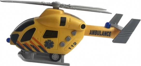 Juguete de helicóptero de plástico