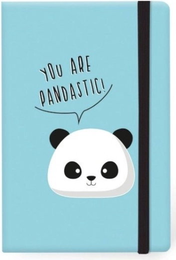 Cuaderno con tapa dura con panda A5