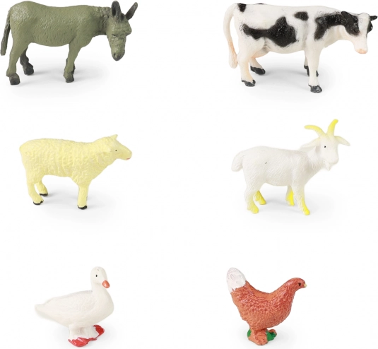 Set de animales domésticos 6 uds. – figuras de goma