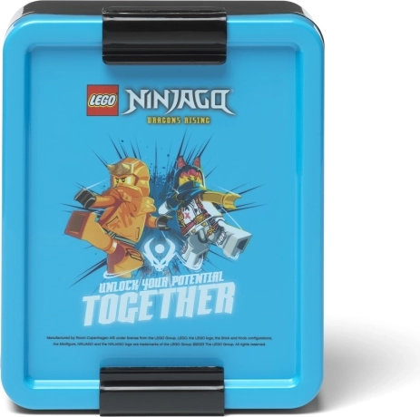 Caja de almuerzo Lego Ninjago azul