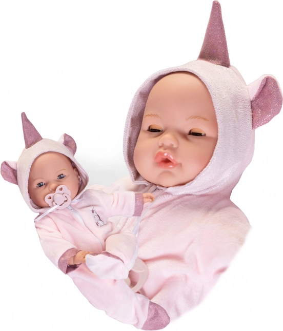 Antonio Juan muñeca bebé que parpadea con sonidos y cuerpo blandito - 37 cm