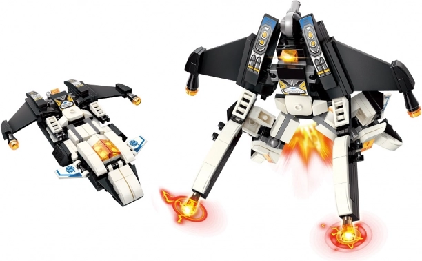 Avión de guerra nocturno Mark 2 en 1 - Qman Guardian of Star's Core
