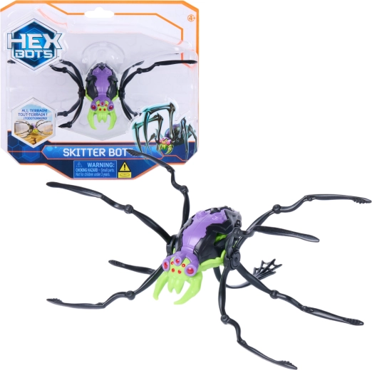 Araña robótica HEX BOTS Skitter Bot de Spin Master