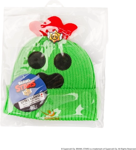 Gorro de invierno BRAWL STARS Spike, talla universal