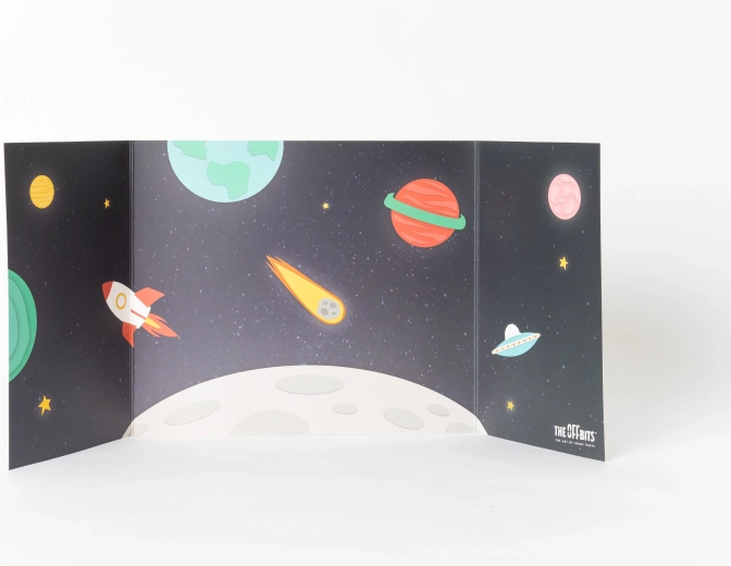 Escena espacial para una experiencia aún mayor