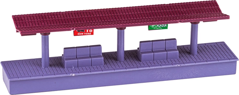 Estación con andén para juegos de rol