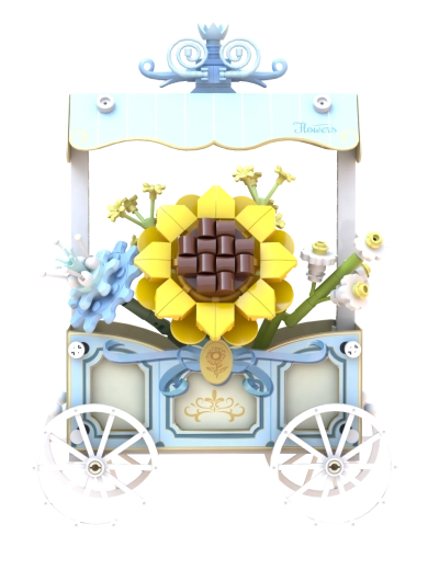 Encantador diseño floral