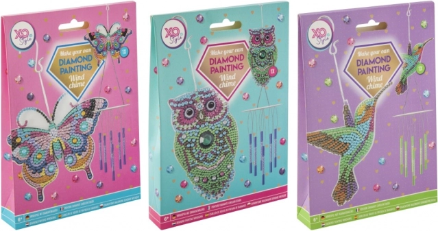 Pintura con diamantes – carillón de viento colibrí GRAFIX