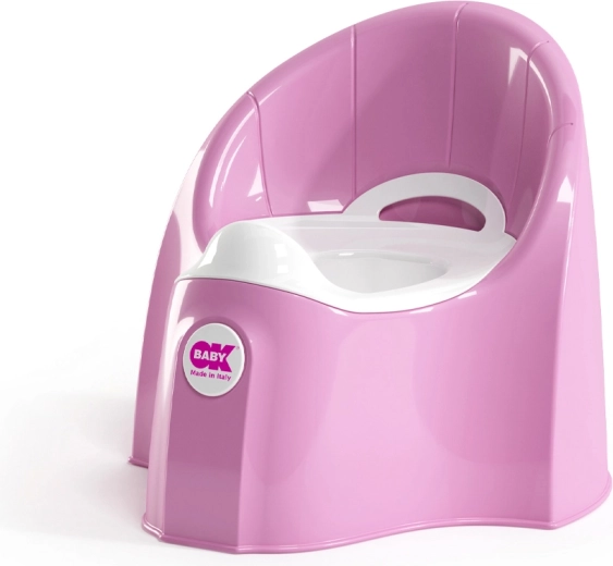 Orinal ergonómico OK Baby Pasha rosa