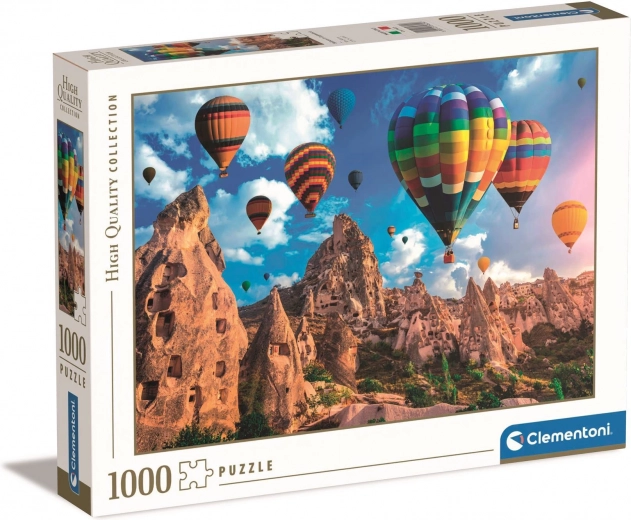 Puzle de 1000 piezas – globos en Capadocia CLEMENTONI