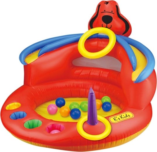 Arena hinchable Patrick con 20 pelotas