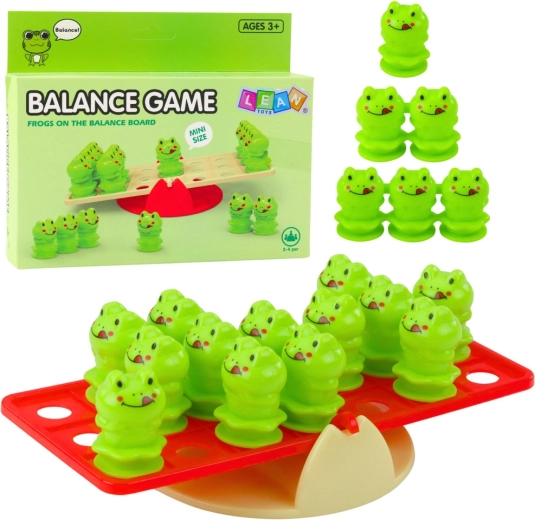 Juego educativo de equilibrio para niños: ranitas
