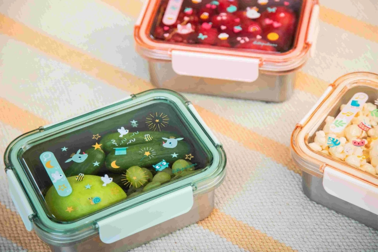 Caja de merienda Lilliputiens dragón Joe