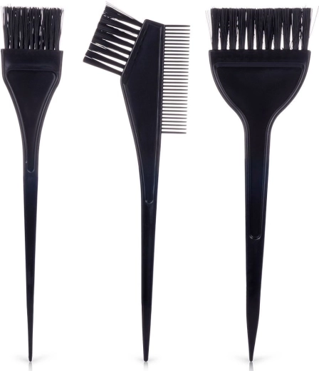 Tres brochas para una aplicación precisa