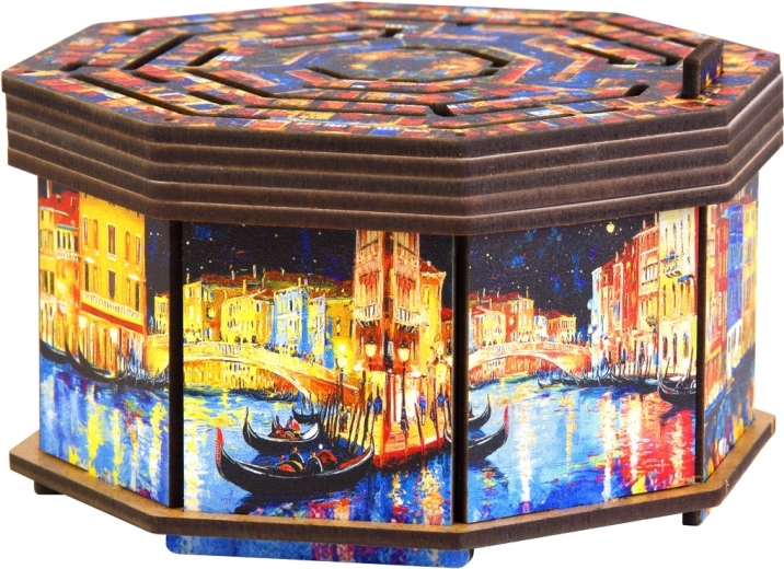 Rompecabezas de madera EscapeWelt Art Secret Maze Box