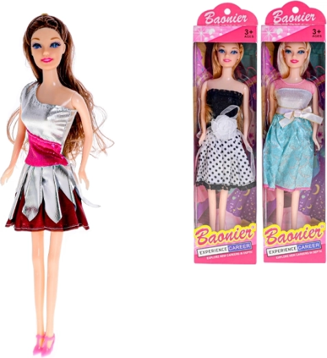 Muñeca de moda articulada de 29 cm en caja de regalo