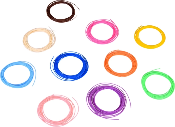 Amplia paleta de 10 colores para máxima creatividad