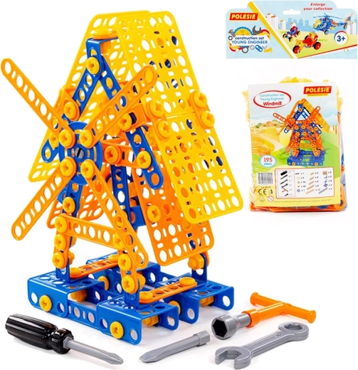 Kit de construcción molino de viento Joven ingeniero