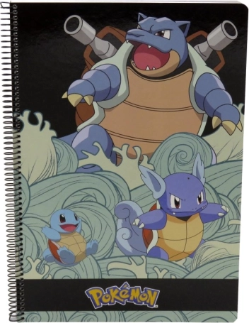 Bloc A4 de anillas - Squirtle (Pokémon)