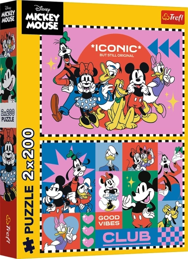 Puzle 2×200 piezas Disney – tiempo con amigos
