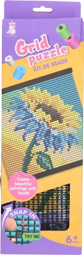 Mosaico de cuentas Girasol 31 × 32,5 cm