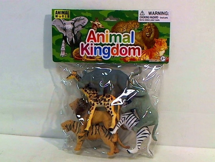 Juego de figuras de animales salvajes 10 cm (6 uds)