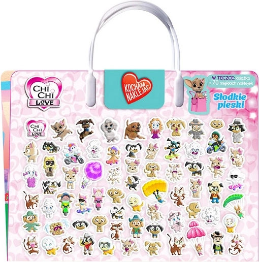Chi Chi Love – set de pegatinas e historia: Dulces cachorritos