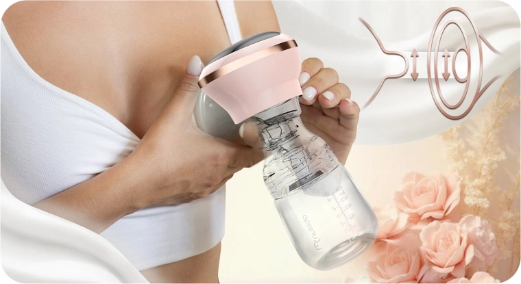 Succión trifásica con 9 niveles para un flujo de leche natural