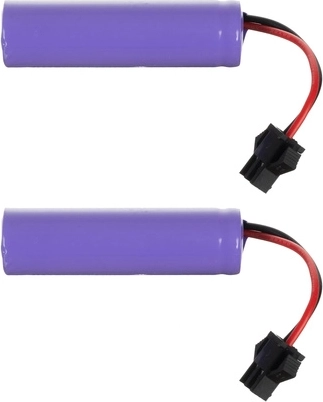2 baterías recargables para más diversión