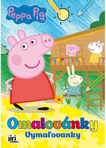 Cuaderno para colorear A4 Peppa Pig