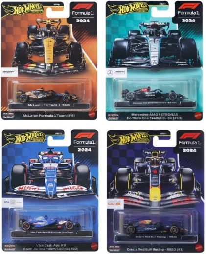 Hot Wheels Premium Fórmula 1 – modelo coleccionable metálico