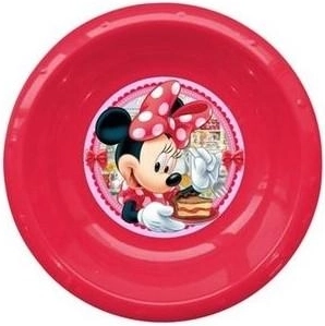 Plato hondo de plástico Minnie