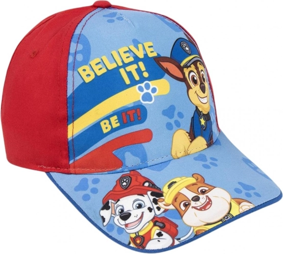 Gorra con visera de La patrulla canina roja talla 51