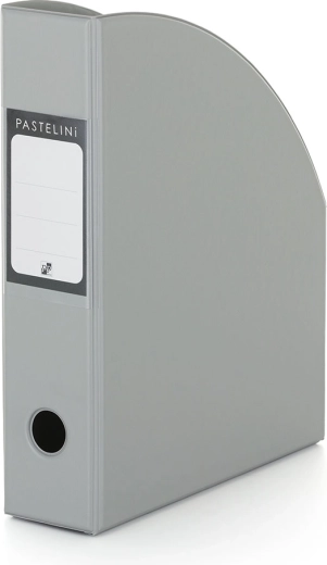 Caja revistera PASTELINI gris
