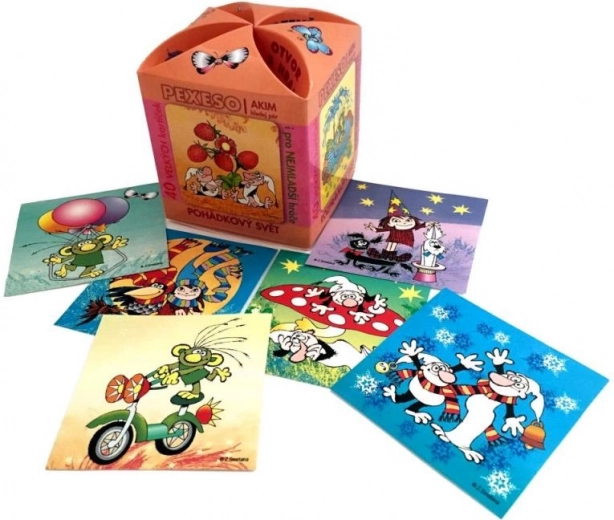 Memorama en maxi caja decorativa - Mundo de cuentos de hadas de Zdeněk Smetana