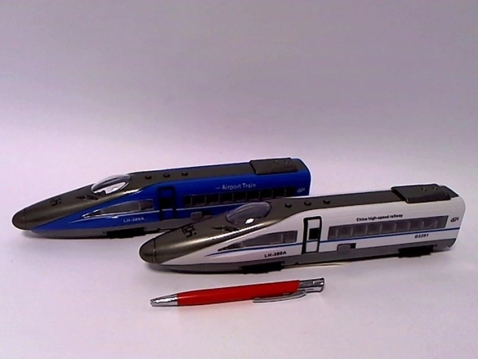 Tren de pasajeros con luces y sonidos de 28 cm - 1 unidad