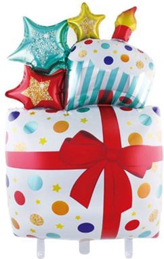 Globo de foil Regalo 47 × 74 cm