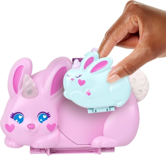 Diversión interactiva con la familia de conejitos