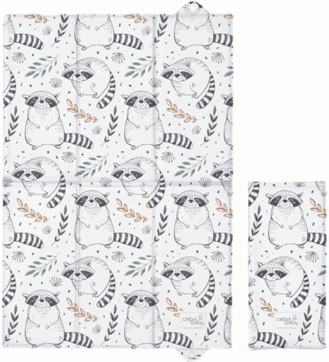 Ceba Baby cambiador de viaje Raccoon 40 × 60 cm