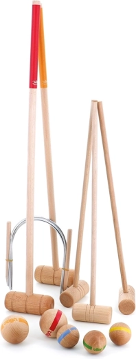 Madera maciza para un agarre agradable y una larga vida útil