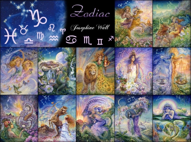 Puzzle de signos del zodiaco 2000 piezas GRAFIKA