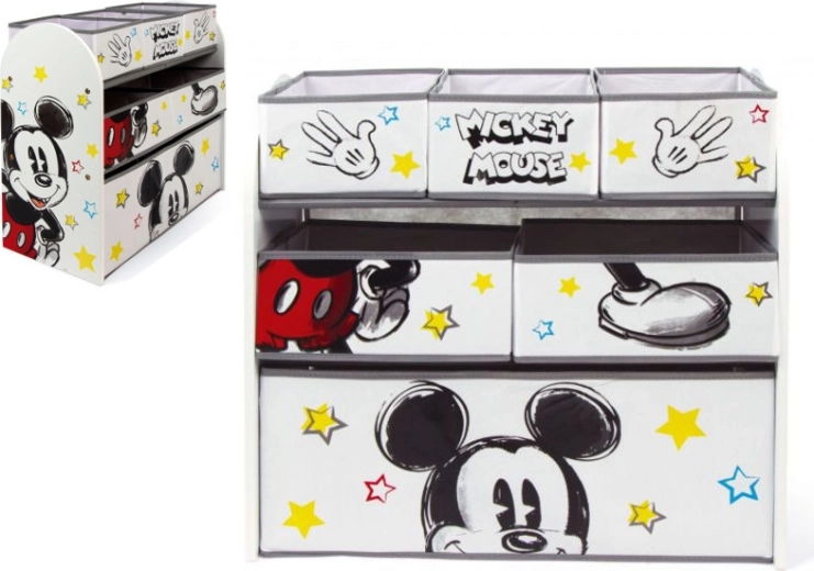 Organizador infantil para juguetes Mickey Mouse